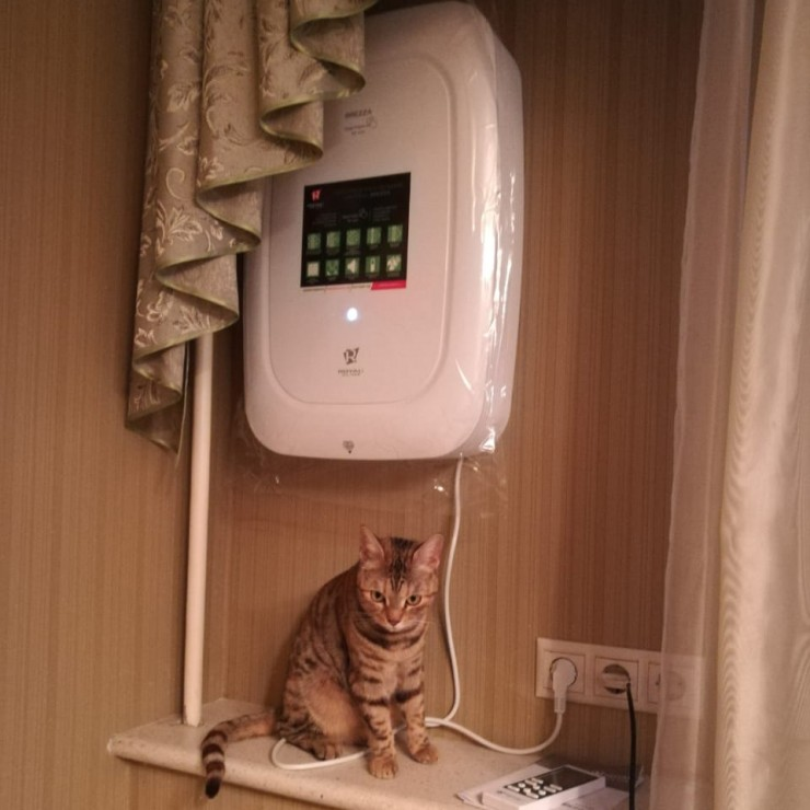 Приточно-очистительный комплекс BREZZA RCBH-150 LUX(с нагревателем)