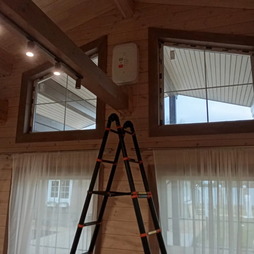 Монтаж Приточно-очистительный комплекс BREZZA 150 LUX WI-Fi